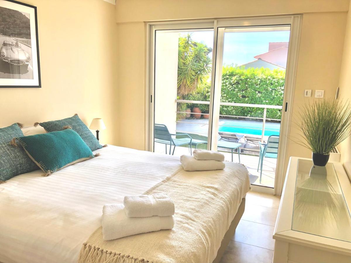 Villa Montfleuri, Vieille Ville A Pieds, Vue Mer, Piscine, 8 Pers Sainte-Maxime Buitenkant foto