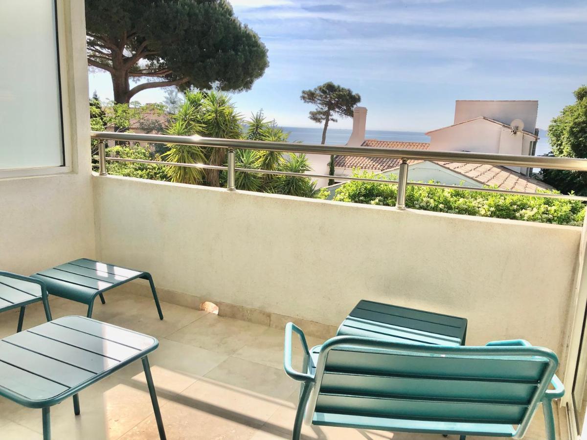 Villa Montfleuri, Vieille Ville A Pieds, Vue Mer, Piscine, 8 Pers Sainte-Maxime Buitenkant foto