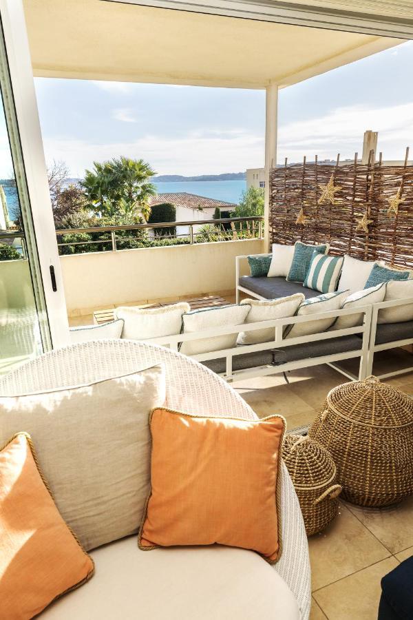 Villa Montfleuri, Vieille Ville A Pieds, Vue Mer, Piscine, 8 Pers Sainte-Maxime Buitenkant foto